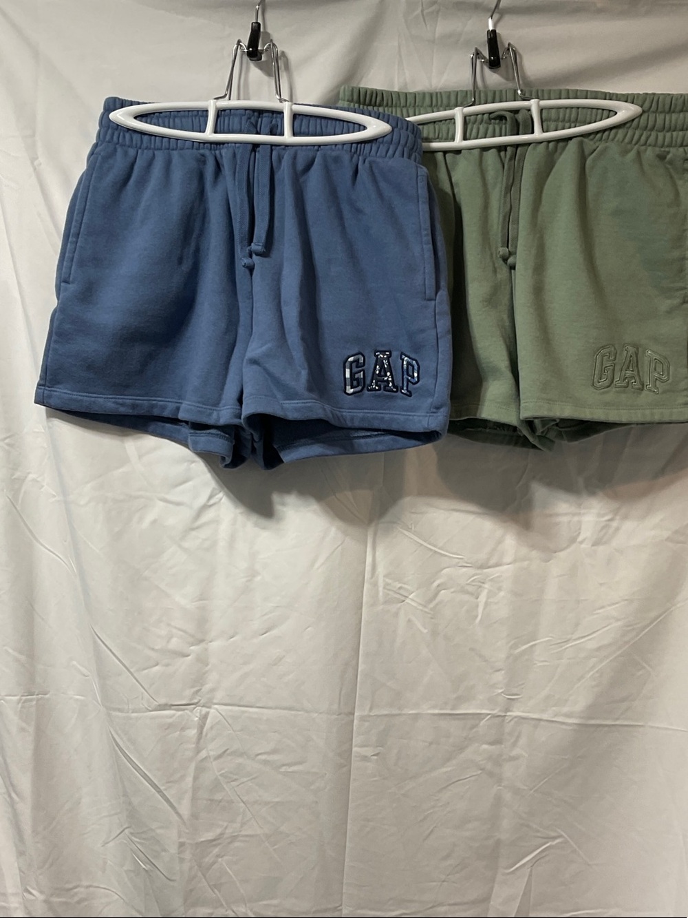 2 Pairs Ladies GAP shorts.  Washed but never worn.